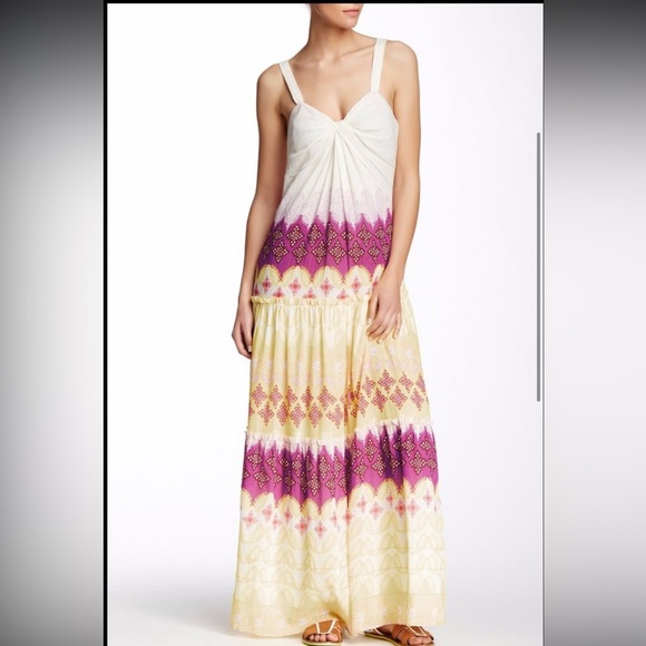 DIANE Von FURSTENBERG MARNY MAXI CRINCKLE DRESS 6 - Picture 10 of 10